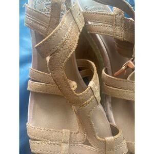 LUCKY Brand Nude Wedges